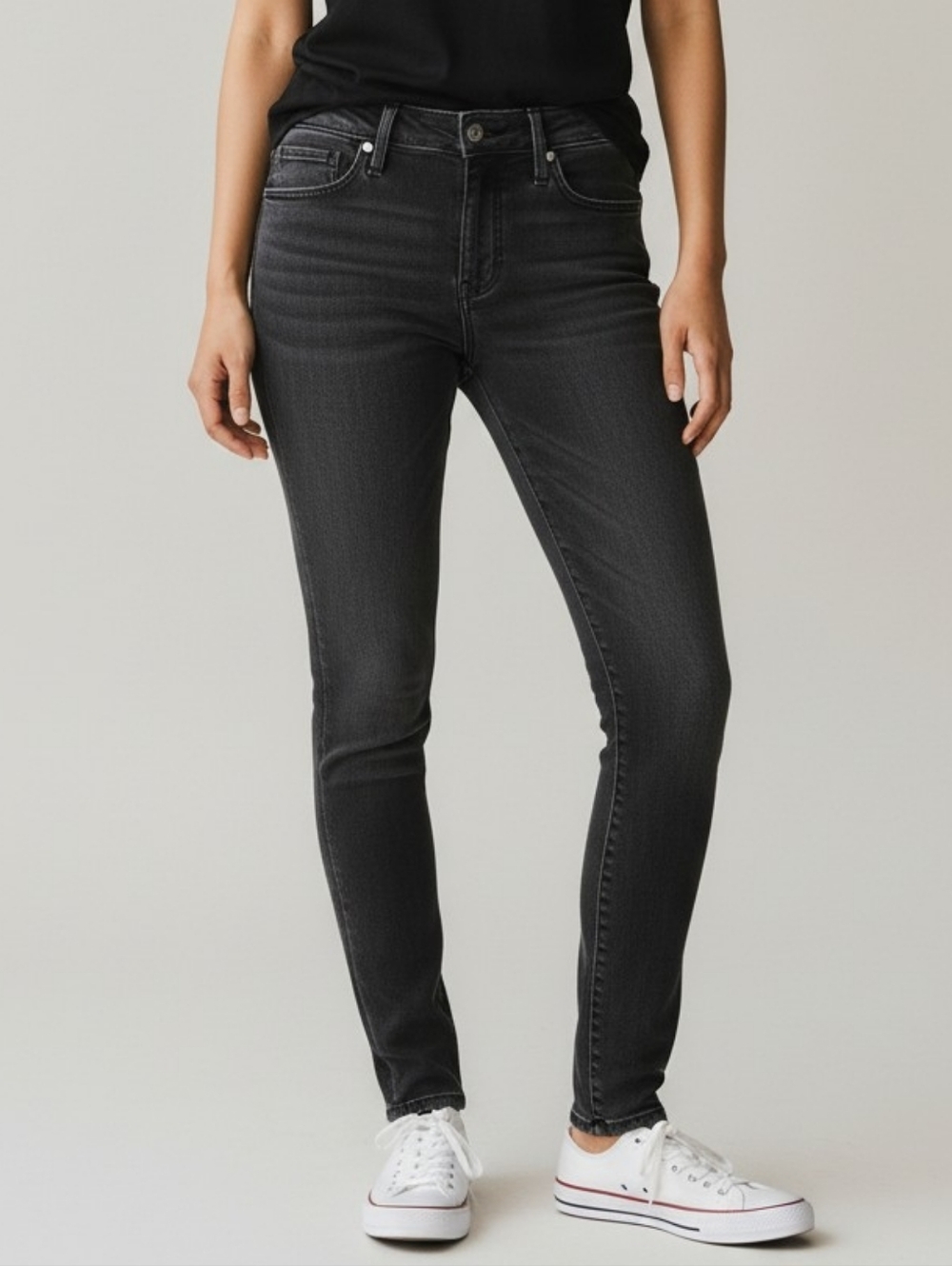 Levi's Made & Crafted Collection Skinny Jeans In Black Wash Size 27